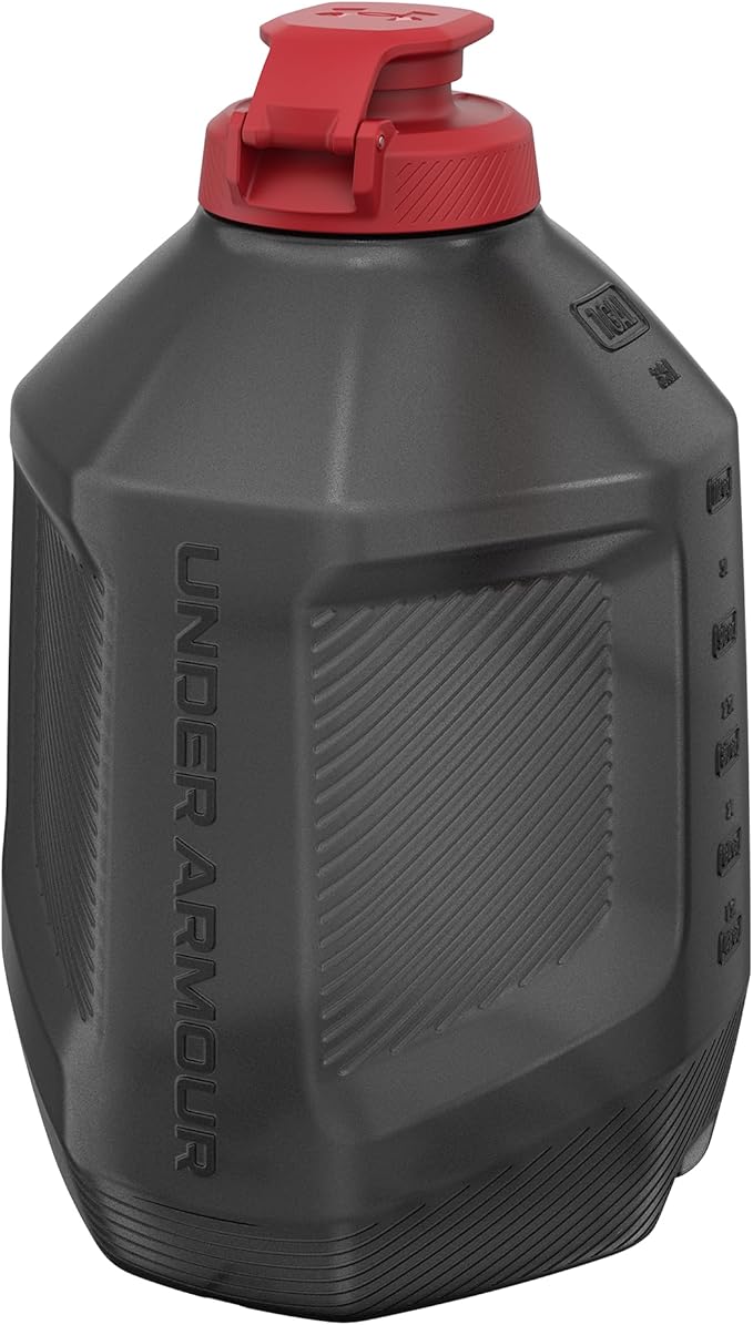 Under Armour 1 Gallon Water Bottle, Large Sports Jug, Durable, Gym Water Bottles for Men and Women, Football, Basketball