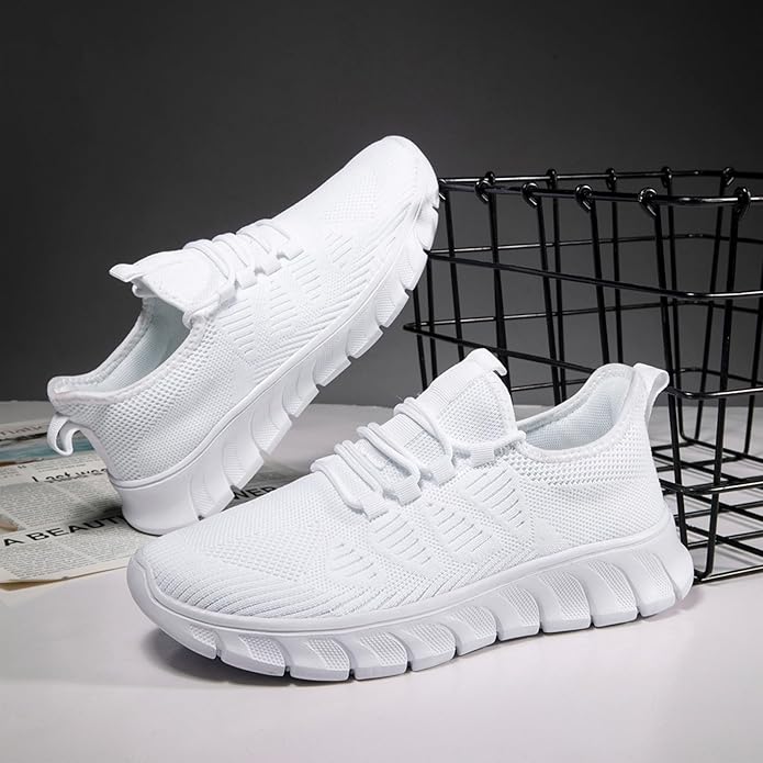 ZGPWZWL Mens Running Shoes Sneakers for Men Tennis Gym Athletic Lightweight Walking Comfortable Workout Sports Shoes