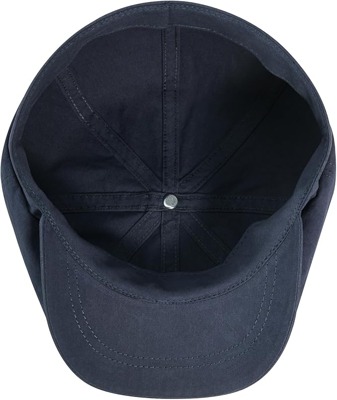 BOTVELA Men's Newsboy Gatsby Hat Cotton Vintage Flat Ivy Cabbie Cap
