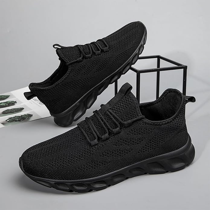 ZGPWZWL Mens Running Shoes Sneakers for Men Tennis Gym Athletic Lightweight Walking Comfortable Workout Sports Shoes
