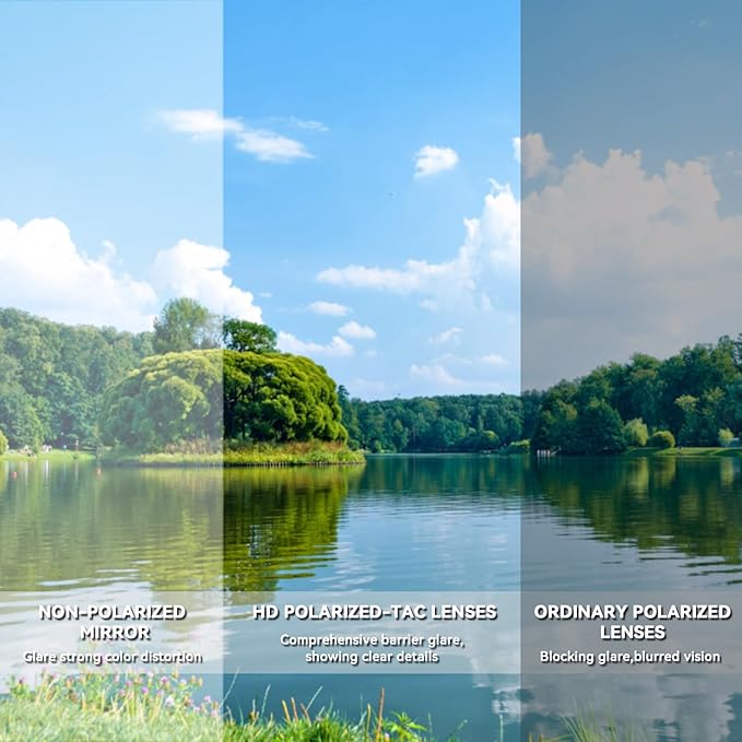 BEACOOL Polarized Sports Sunglasses for Men Women Youth Baseball Cycling Running Driving Fishing Golf Motorcycle TAC Glasses