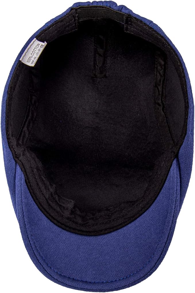 VOBOOM Men's Cotton Flat Ivy Gatsby Newsboy Driving Hat Cap