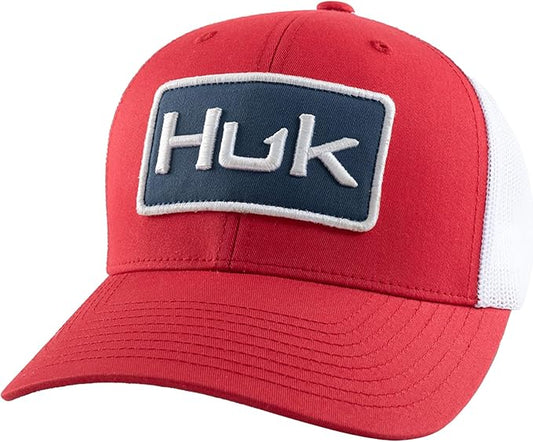 HUK Men's Trucker, Anti-Glare Snapback Fishing Hat