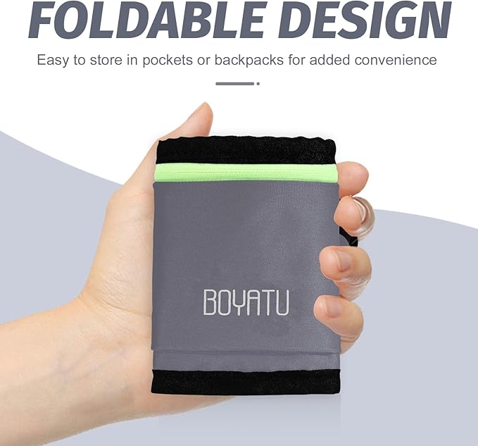 Running Belt Waist Fanny Pack: Slim Phone Holder Workout Pouch for Walking JoggingGrey