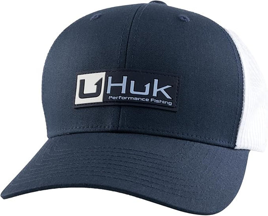HUK Men's Trucker, Anti-Glare Snapback Fishing Hat