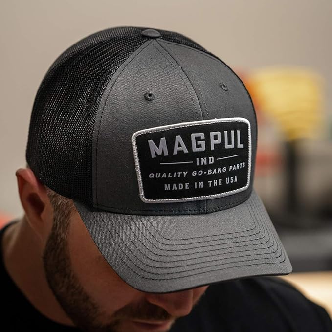 Magpul Trucker Hat Snap Back Baseball Cap, One Size Fits Most