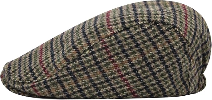 STARANCE Men's Flat Cap Wool Tweed Driving Irish Newsboy Hat