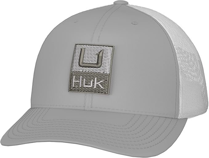 HUK Men's Trucker, Anti-Glare Snapback Fishing Hat