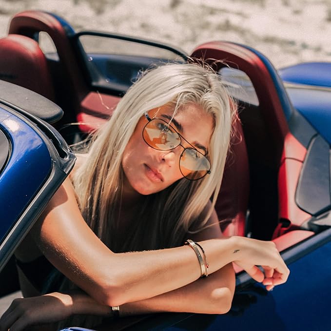 ZENOTTIC Polarized Aviator Sunglasses for Men Carbon Fiber Temple Pilot Sun Glasses with Mirrored Lens UV Protection