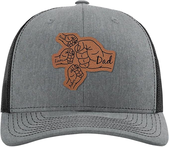 Custom Hat for Dad, Husband, Boyfriend, Daddy - Personalized Trucker Caps for Him - Birthday Gift for Men
