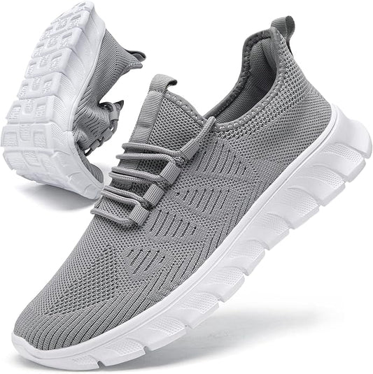 ZGPWZWL Mens Running Shoes Sneakers for Men Tennis Gym Athletic Lightweight Walking Comfortable Workout Sports Shoes