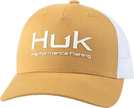 HUK Men's Trucker, Anti-Glare Snapback Fishing Hat