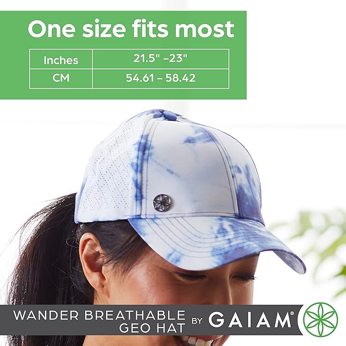 Gaiam Women's Wander Breathable Geo Hat
