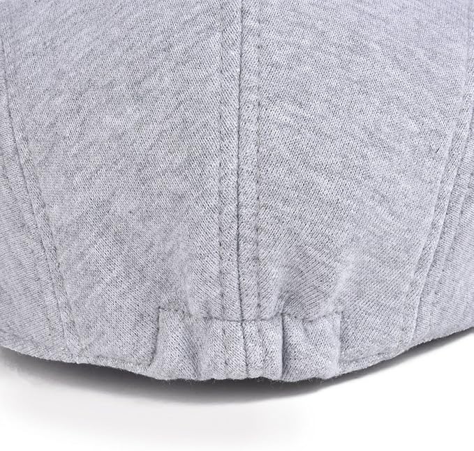VOBOOM Men's Cotton Flat Ivy Gatsby Newsboy Driving Hat Cap