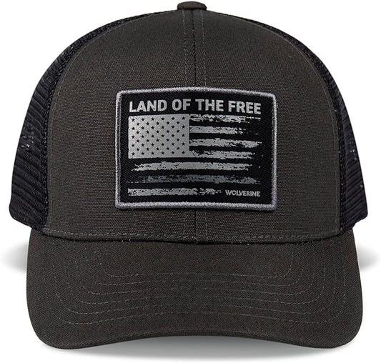 Wolverine America Hat | Adjustable | Flag | Patriot | Ballcap | Durable | American | USA