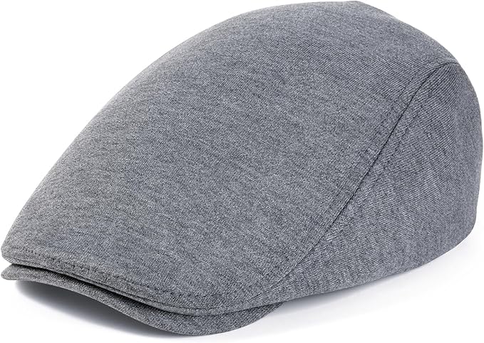 VOBOOM Men's Cotton Flat Ivy Gatsby Newsboy Driving Hat Cap