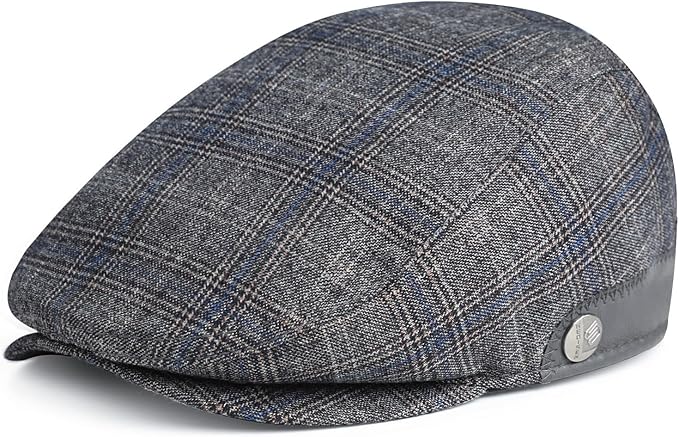 Sumolux Mens Newsboy Hat Flat Cap Gatsby Newsboy Lvy Irish Hats Driving Cabbie Hunting Cap