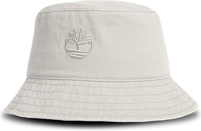 Timberland Mens Bucket Hat, Cotton Twill, Soft Brushed Finish, Packable Sun Hat