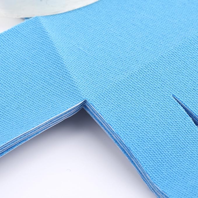 10 Pcs Precut Tape for Shoulder, Breathable Latex-Free Athletic Tape, Pre-Cut Athletic Tape Strips, Elastic Sports Tape Athletic Patch for Shoulder Support Muscle Sports