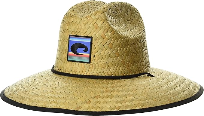 Costa Del Mar Unisex Adult Costa Lifeguard Straw Hat