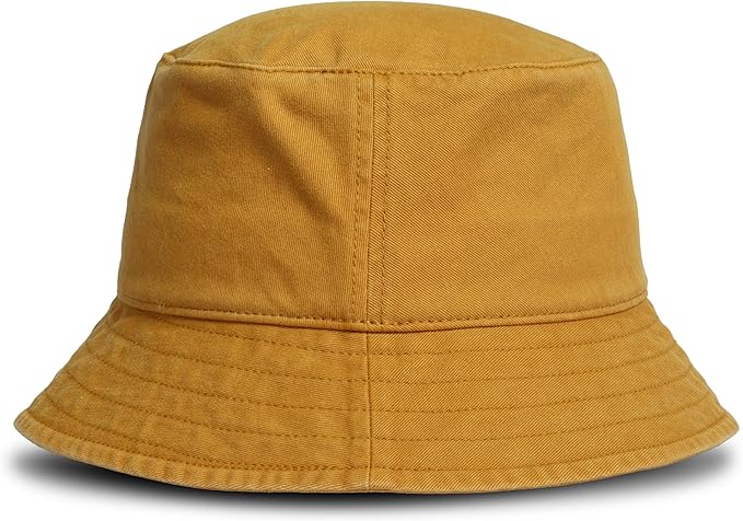 Timberland Mens Bucket Hat, Cotton Twill, Soft Brushed Finish, Packable Sun Hat