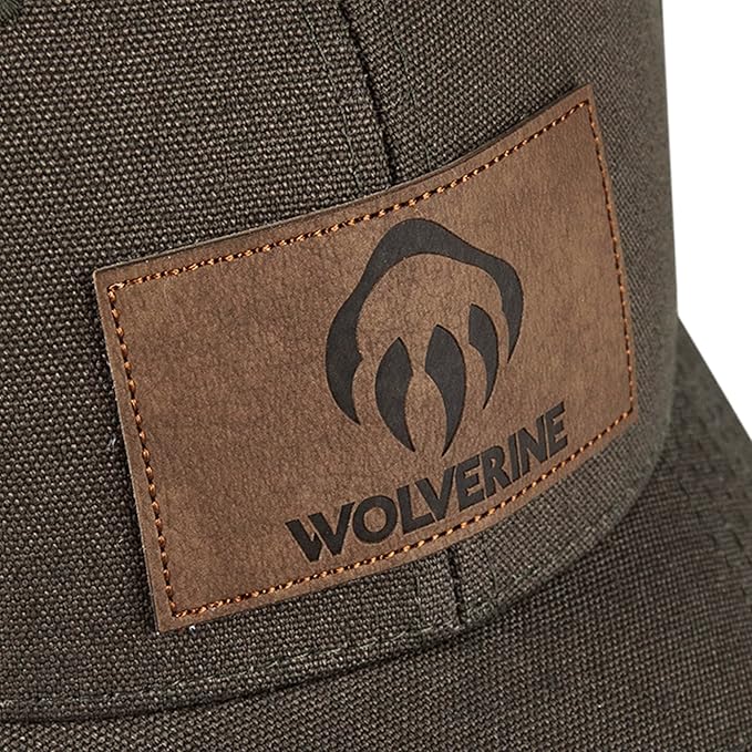 Wolverine Work Hat | Adjustable | Rugged | Durable | Comfort | Workwear | Cotton Canvas