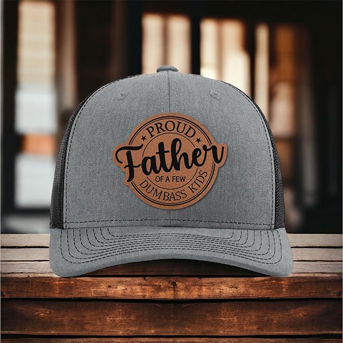 Custom Hat for Dad, Husband, Boyfriend, Daddy - Personalized Trucker Caps for Him - Birthday Gift for Men