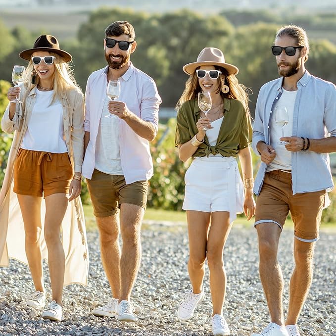 ASTARON Black Sunglasses Bulk, 6/12/24/48 Pack Sunglasses Party Favors for Summer Beach Pool Birthday Wedding Party Supplies