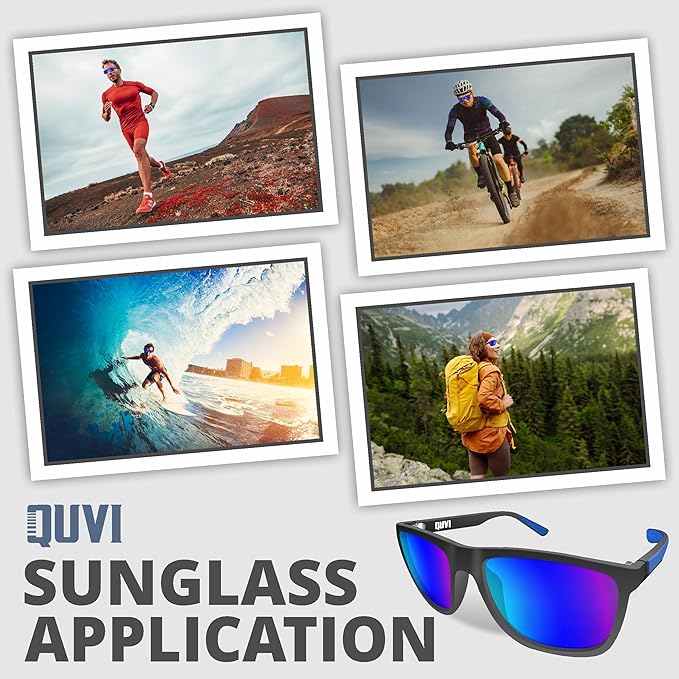 Polarized Sunglasses for Men | UV Protection Mens Sunglasses for Driving Sports Sunglasses for Men Fishing Golf Cycling