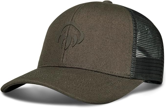 Wolverine Trucker Hat | Mesh Back | Snapback | Adjustable | Rugged | Durable | Workwear