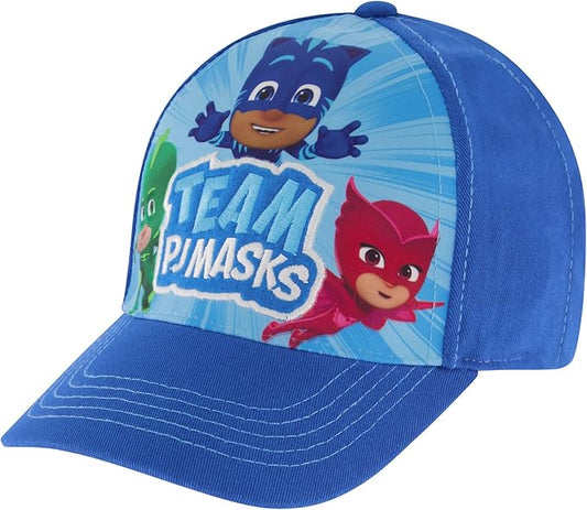 PJ Masks Baseball Cap and Adjustable Toddler Hat, 2-4 Or Boy for Kids Ages 4-7