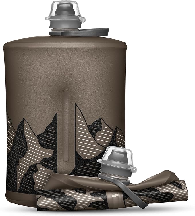 HydraPak Stow Collapsible Water Bottle – 350ml, 500ml, 1L – Ultralight, Leak-Proof, BPA-Free, Filter Compatible Travel & Hiking Flask