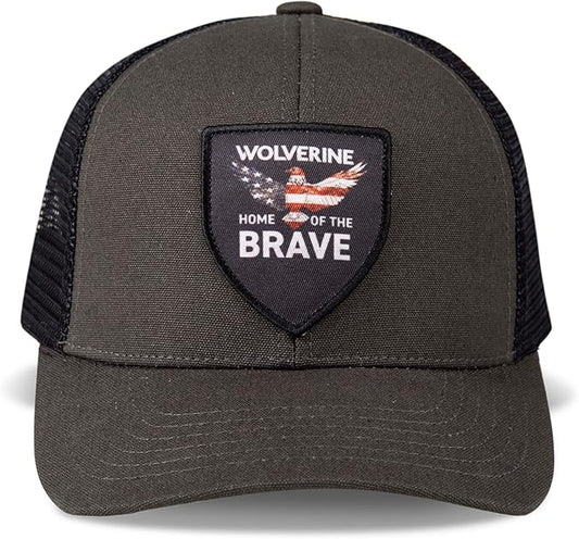 Wolverine America Hat | Adjustable | Flag | Patriot | Ballcap | Durable | American | USA