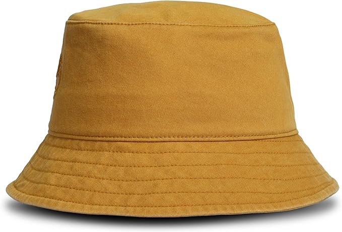 Timberland Mens Bucket Hat, Cotton Twill, Soft Brushed Finish, Packable Sun Hat