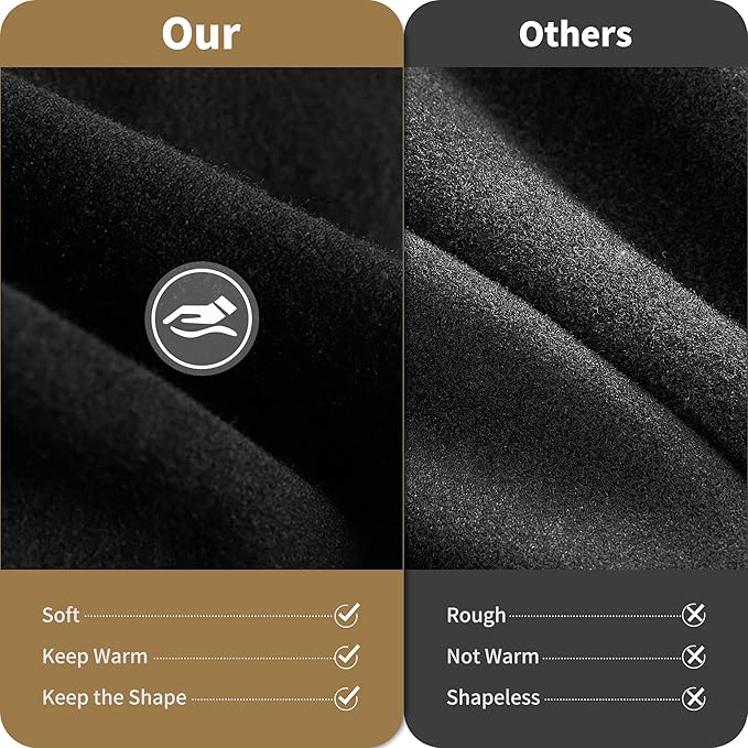 Men's Adjustable Newsboy Hat Classic Flat Gatsby Cabbie Ivy Cap for Golf Driving Winter