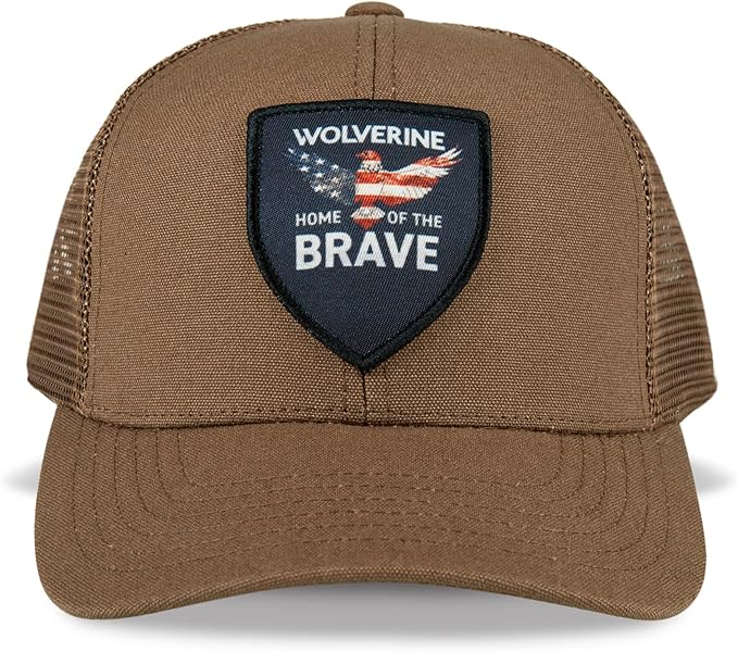 Wolverine America Hat | Adjustable | Flag | Patriot | Ballcap | Durable | American | USA