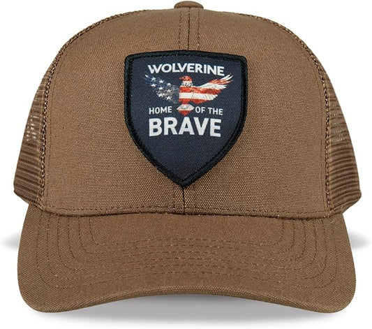 Wolverine America Hat | Adjustable | Flag | Patriot | Ballcap | Durable | American | USA