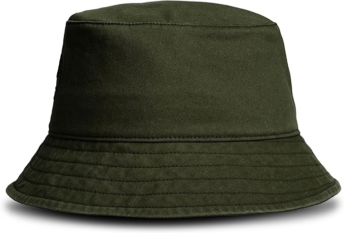 Timberland Mens Bucket Hat, Cotton Twill, Soft Brushed Finish, Packable Sun Hat