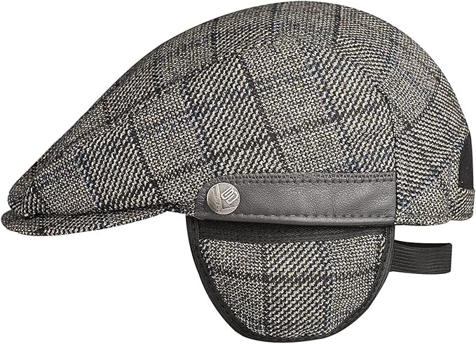 Sumolux Mens Newsboy Hat Flat Cap Gatsby Newsboy Lvy Irish Hats Driving Cabbie Hunting Cap