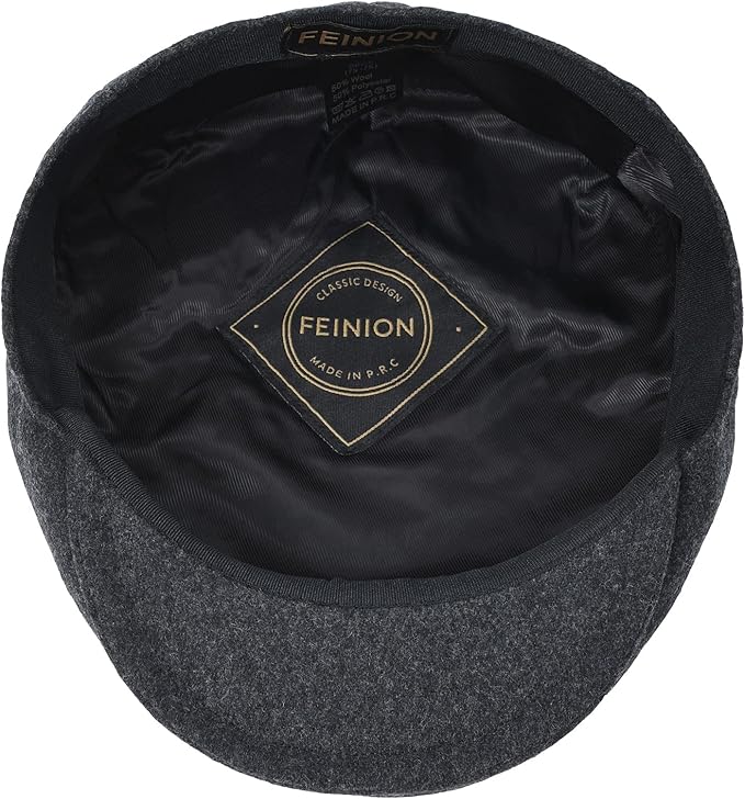 Men's Wool Tweed Newsboy Ivy Cap Gatsby Golf Flat Hat