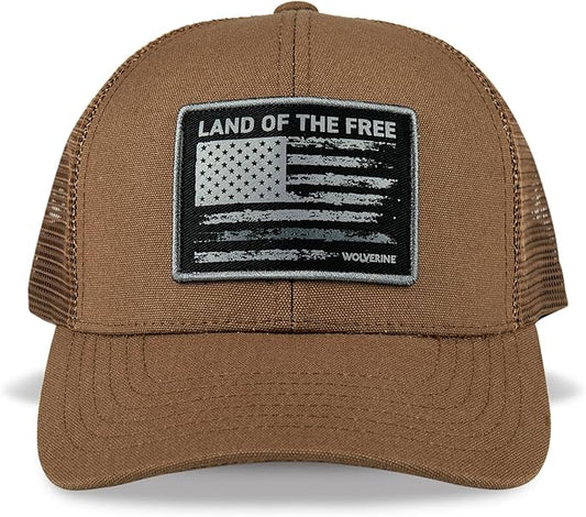 Wolverine America Hat | Adjustable | Flag | Patriot | Ballcap | Durable | American | USA