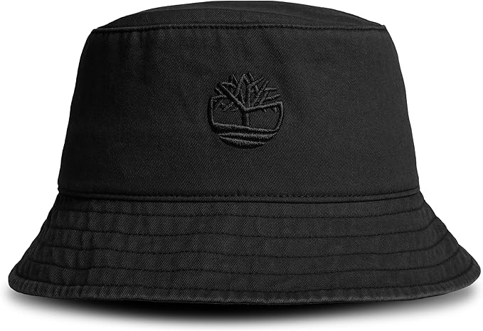 Timberland Mens Bucket Hat, Cotton Twill, Soft Brushed Finish, Packable Sun Hat