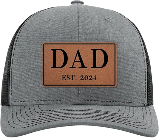 Custom Hat for Dad, Husband, Boyfriend, Daddy - Personalized Trucker Caps for Him - Birthday Gift for Men