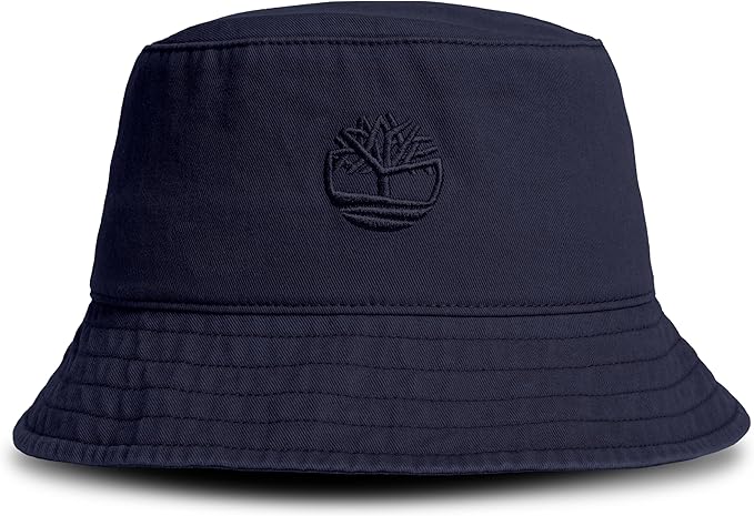 Timberland Mens Bucket Hat, Cotton Twill, Soft Brushed Finish, Packable Sun Hat