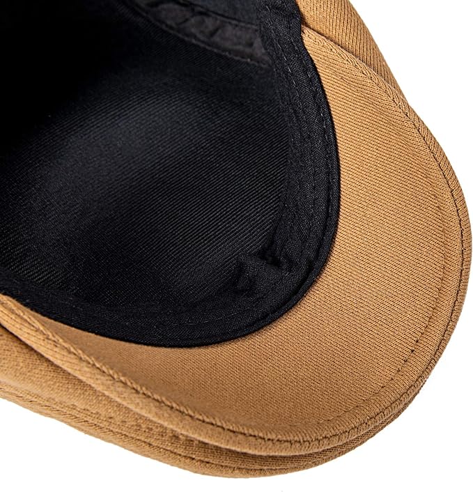 VOBOOM Men's Cotton Flat Ivy Gatsby Newsboy Driving Hat Cap