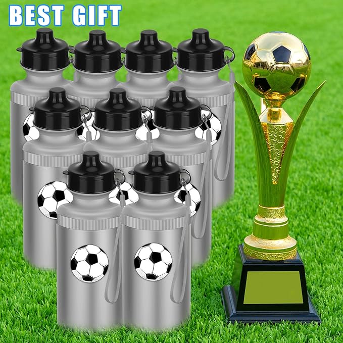 72 Pcs Reusable Water Bottles Bulk 20 oz Squeeze Plastic Sports Water Bottles with Nylon Strap Leak Proof Blank DIY Cups for Travel Hiking Cycling Sport Event Team Gifts