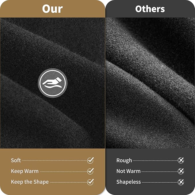 Men's Adjustable Newsboy Hat Classic Flat Gatsby Cabbie Ivy Cap for Golf Driving Winter