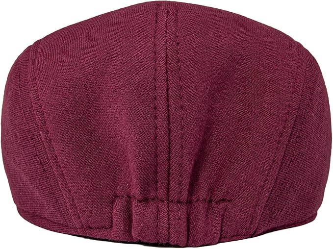 VOBOOM Men's Cotton Flat Ivy Gatsby Newsboy Driving Hat Cap