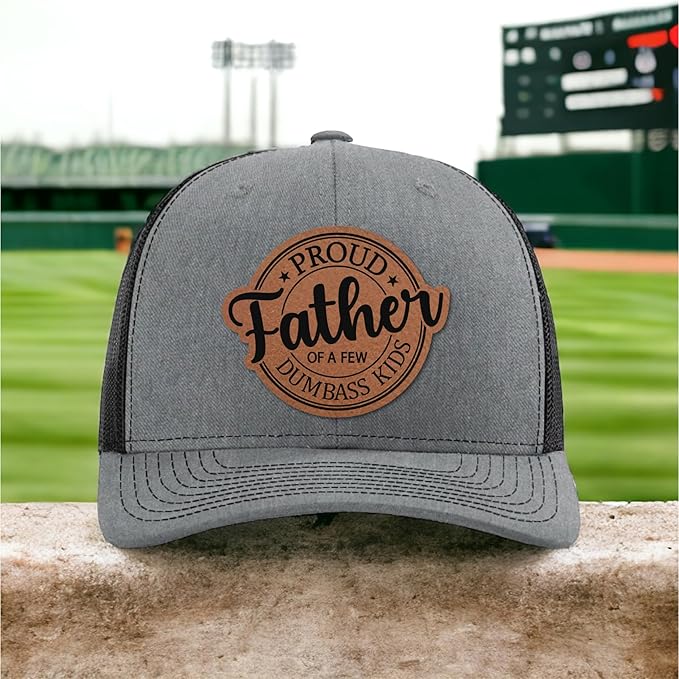 Custom Hat for Dad, Husband, Boyfriend, Daddy - Personalized Trucker Caps for Him - Birthday Gift for Men