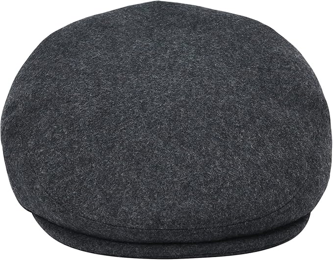 Men's Wool Tweed Newsboy Ivy Cap Gatsby Golf Flat Hat